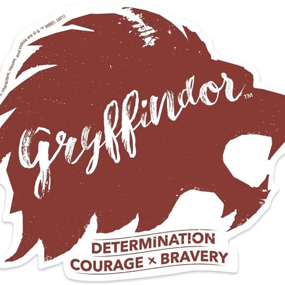 Harry Potter Gryffindor Hardcover Journal and Pen Set with Gadget Decal - Picture 8 of 10